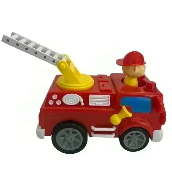 Learning Journey Firetruck Learning Vehicle 8" On the Go ABC Educational Toy - Picture 2 of 6